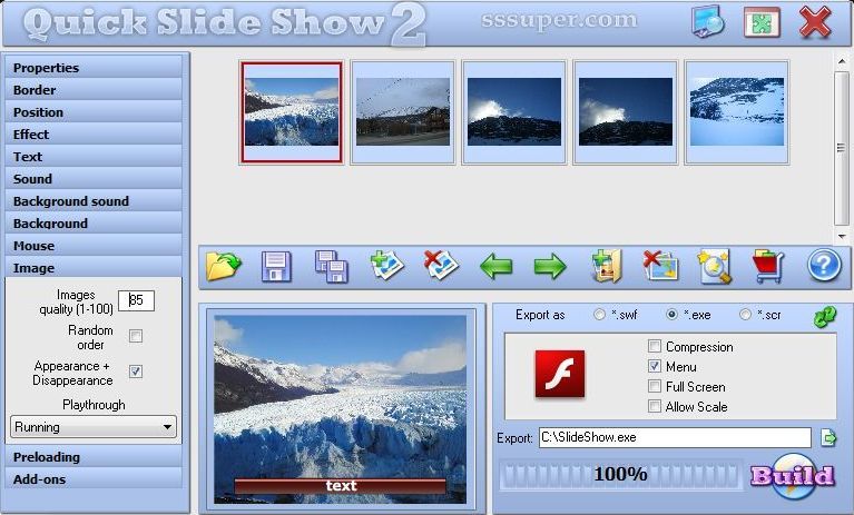 Quick Slide Show - Screenshot #2