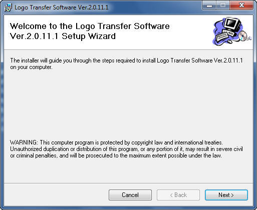 Logo Transfer Software - Screenshot #2