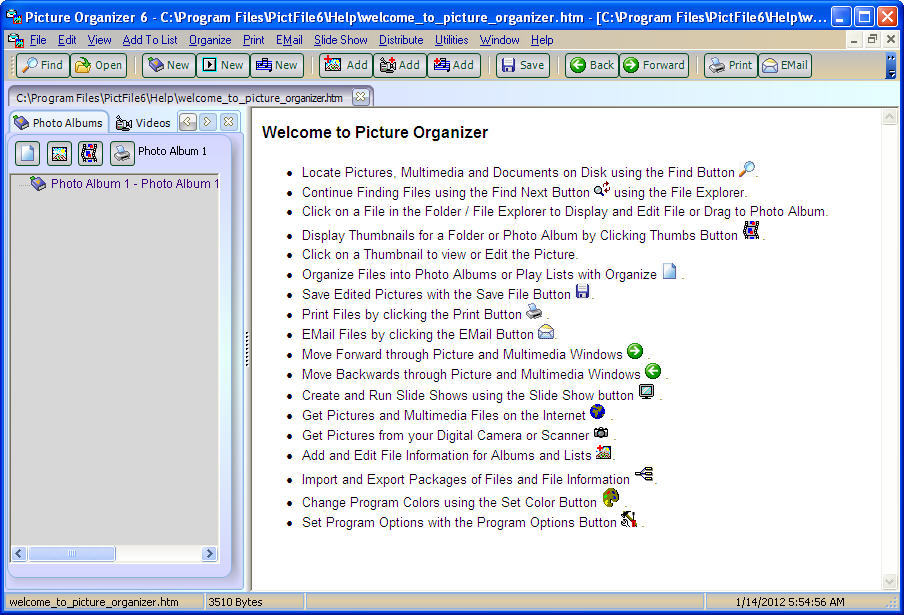 Picture Organizer - Screenshot #7