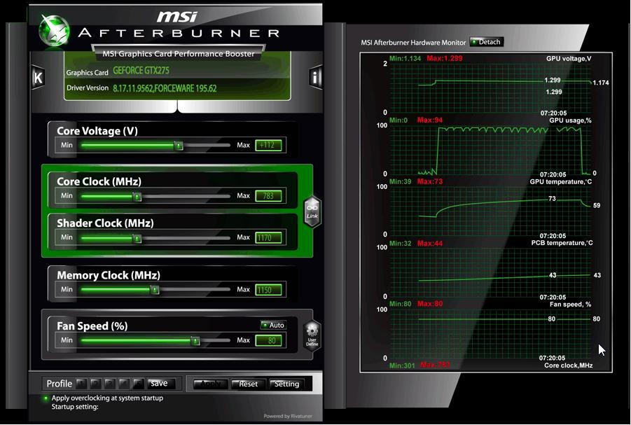 MSI Afterburner - Screenshot #13