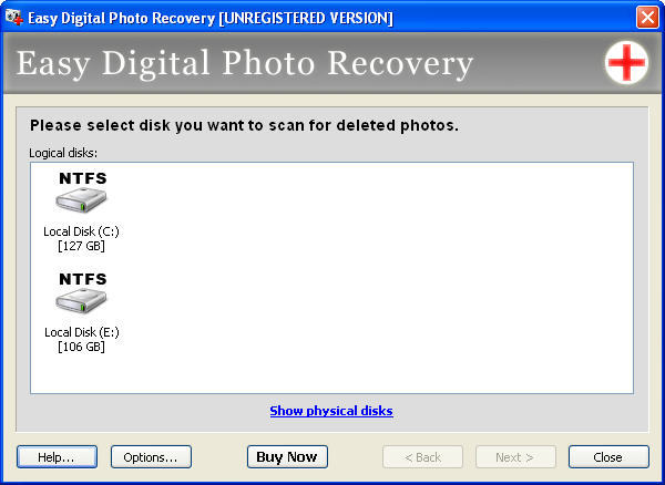 Easy Digital Photo Recovery - Screenshot #7
