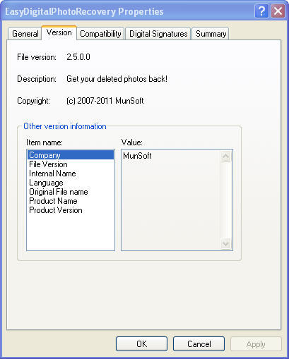 Easy Digital Photo Recovery - Screenshot #6