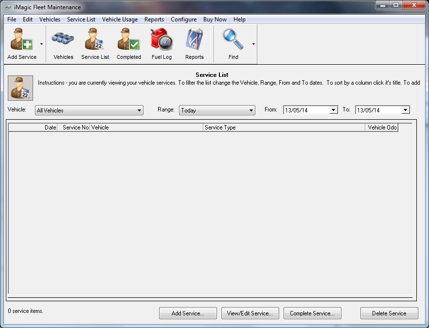 iMagic Fleet Maintenance - Screenshot #1
