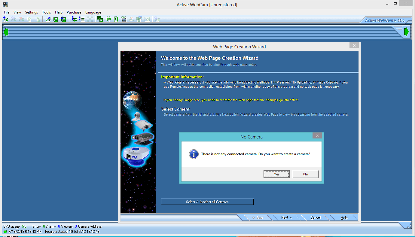 Active WebCam - Screenshot #3
