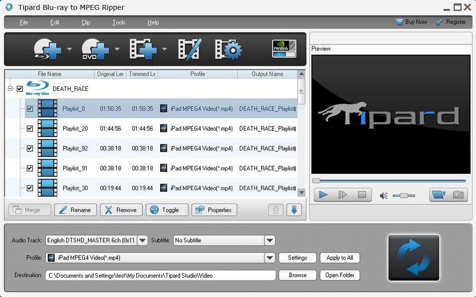 Tipard DVD Ripper 10.0.88 download the last version for mac
