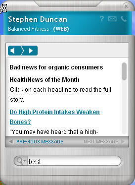 VIP Desktop Widget - Screenshot #2