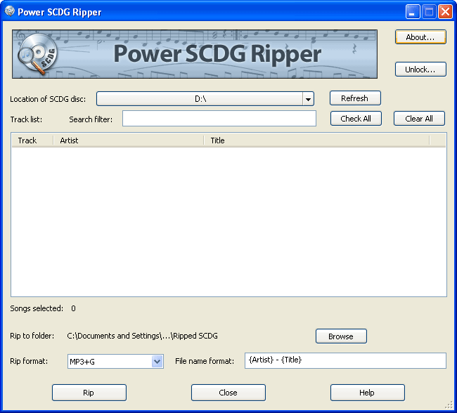 convert bin files to mp3+g