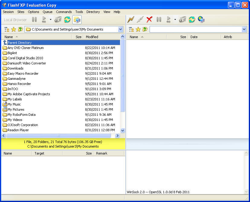 FlashFXP - Screenshot #19