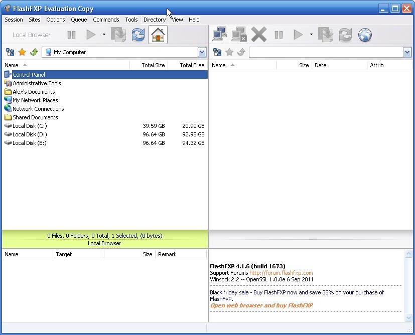 FlashFXP - Screenshot #18