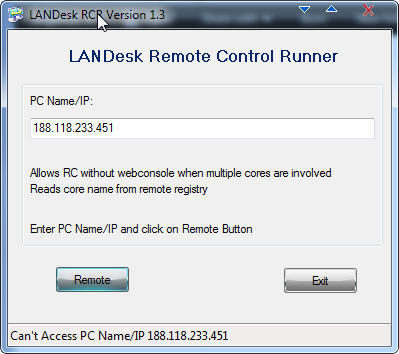 Landesk remote control что это