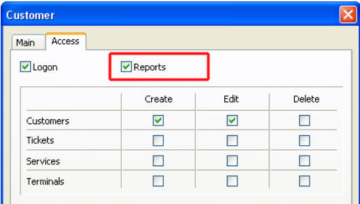 TrueCafe Web Reports - Screenshot #1