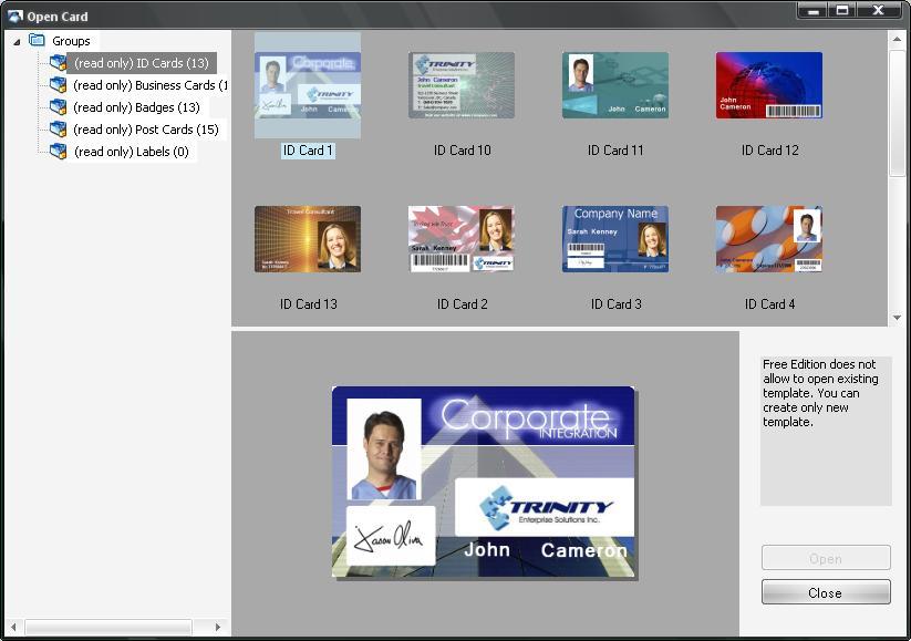 Easy Card Creator Enterprise - Screenshot #5