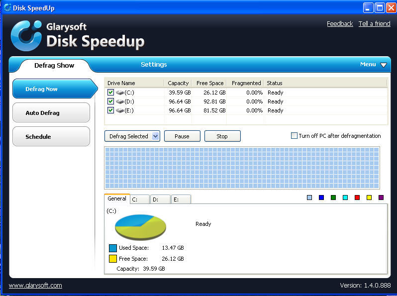 Disk SpeedUp - Screenshot #6
