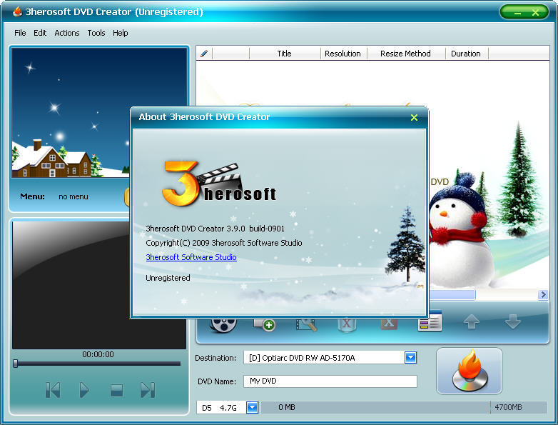 3herosoft DVD Creator download for free SoftDeluxe