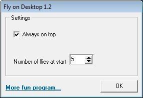 Fly on Desktop Screensaver - Screenshot #3