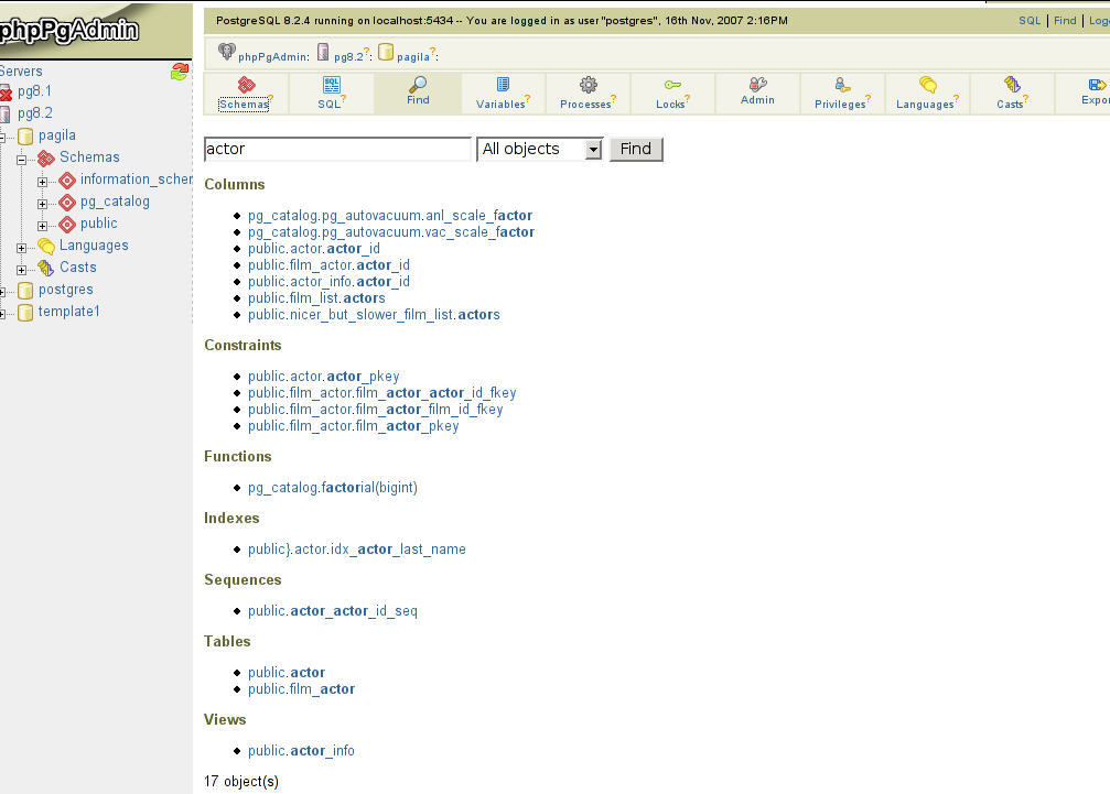 phpPgAdmin download for free SoftDeluxe