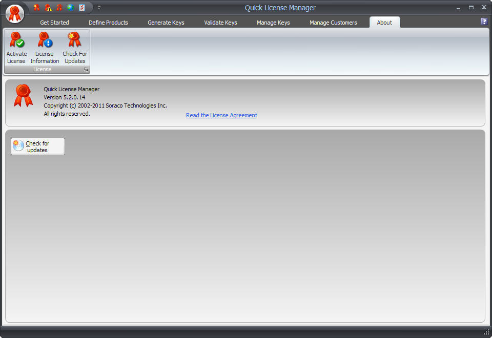 Quick License Manager latest version - Get best Windows software