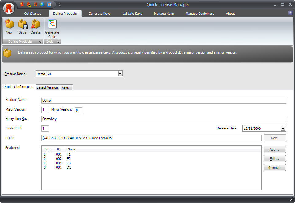 Quick License Manager latest version - Get best Windows software