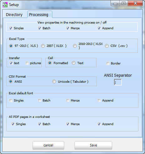 PDF to Excel Converter - Screenshot #2
