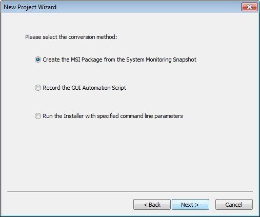 Exe to msi Converter Pro - Screenshot #5