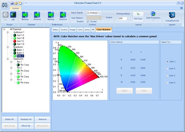 Christie PowerTool latest version - Get best Windows software
