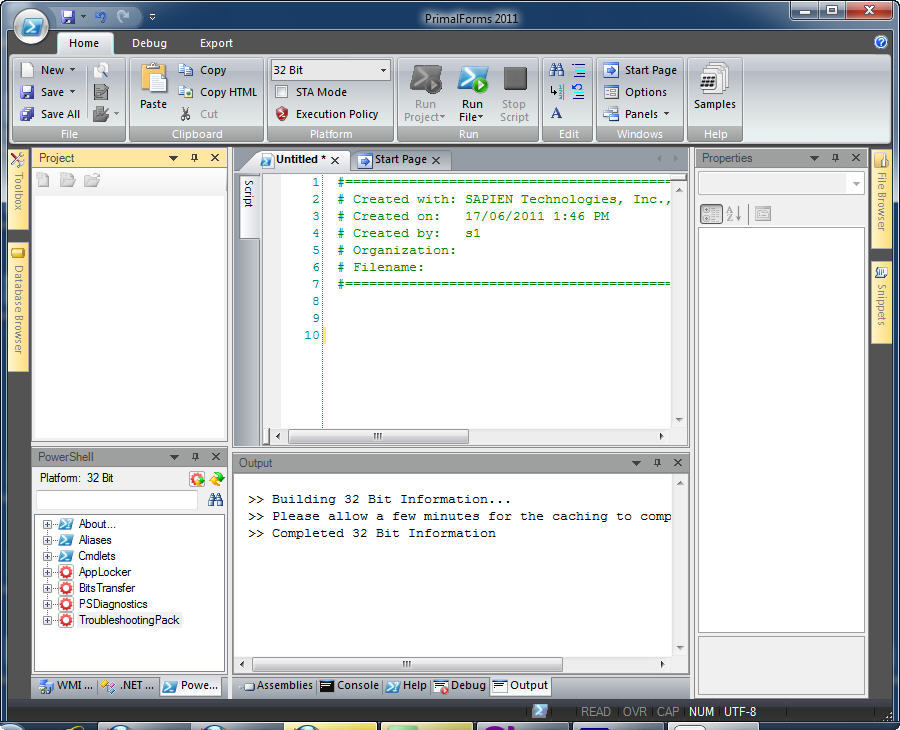 PrimalForms 2011 latest version - Get best Windows software