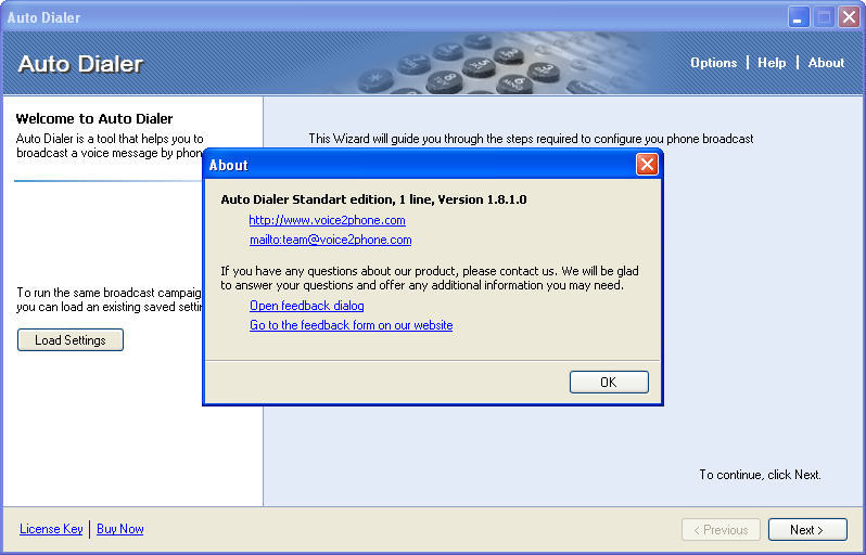 Voice2Phone Auto Dialer latest version Get best Windows software