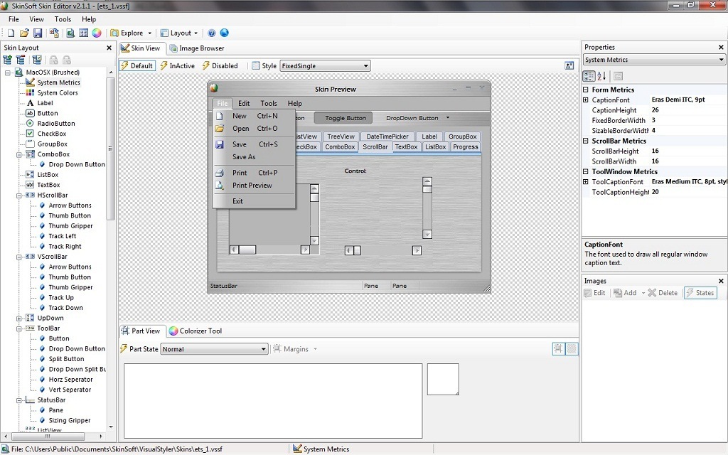 SkinSoft VisualStyler.Net download for free - SoftDeluxe