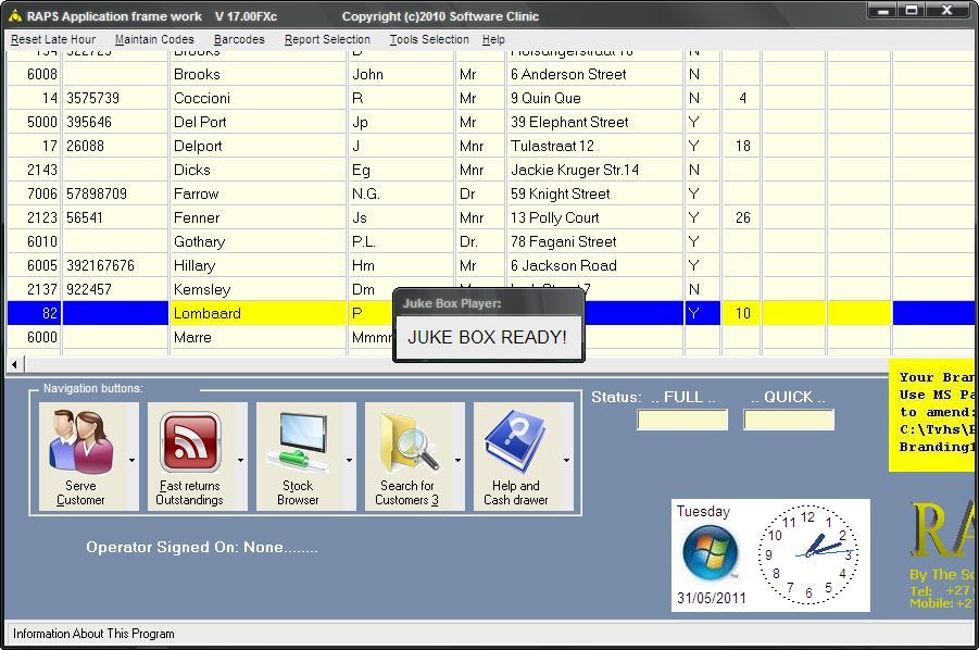 RAPS - Screenshot #1