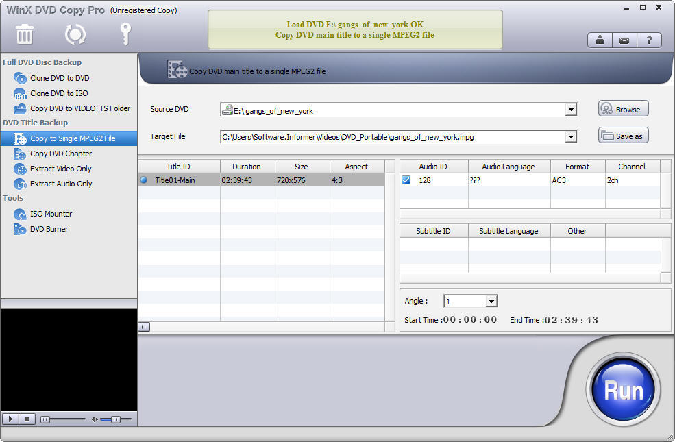 WinX DVD Copy Pro 3.9.8 for android download