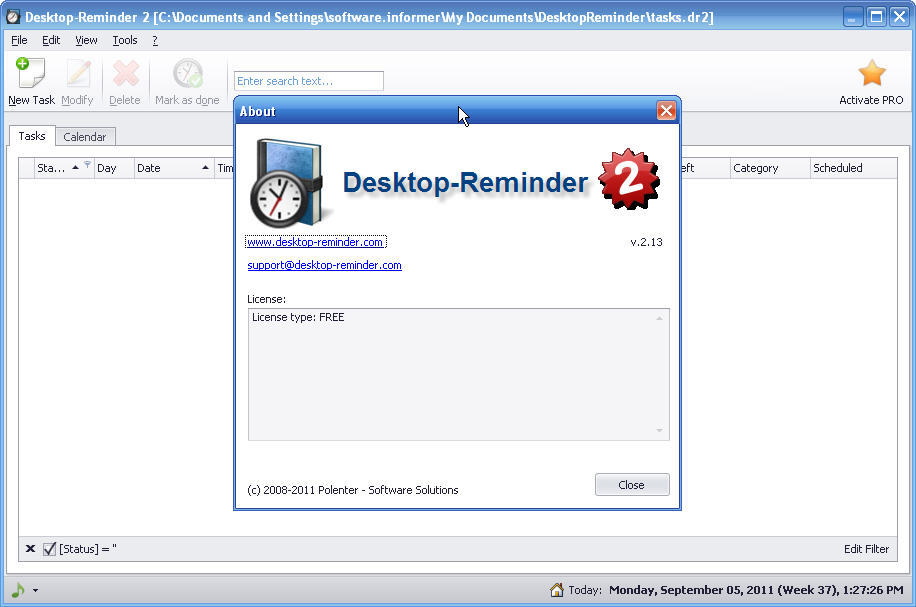 DesktopReminder download for free SoftDeluxe