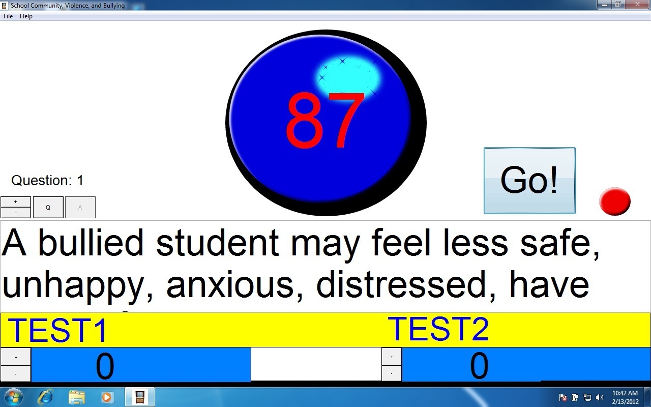 FRS Classroom Game Show - Screenshot #2