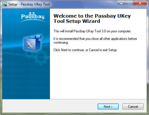Passbay UKey Tool - Screenshot #1