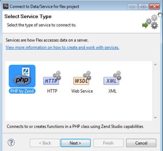 Adobe Flash Builder for PHP - Screenshot #2