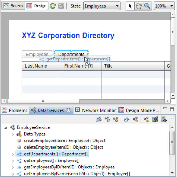 Adobe Flash Builder for PHP - Screenshot #1