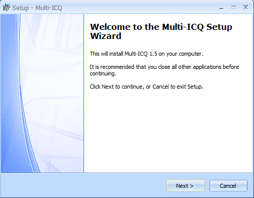 Multi-ICQ - Screenshot #1