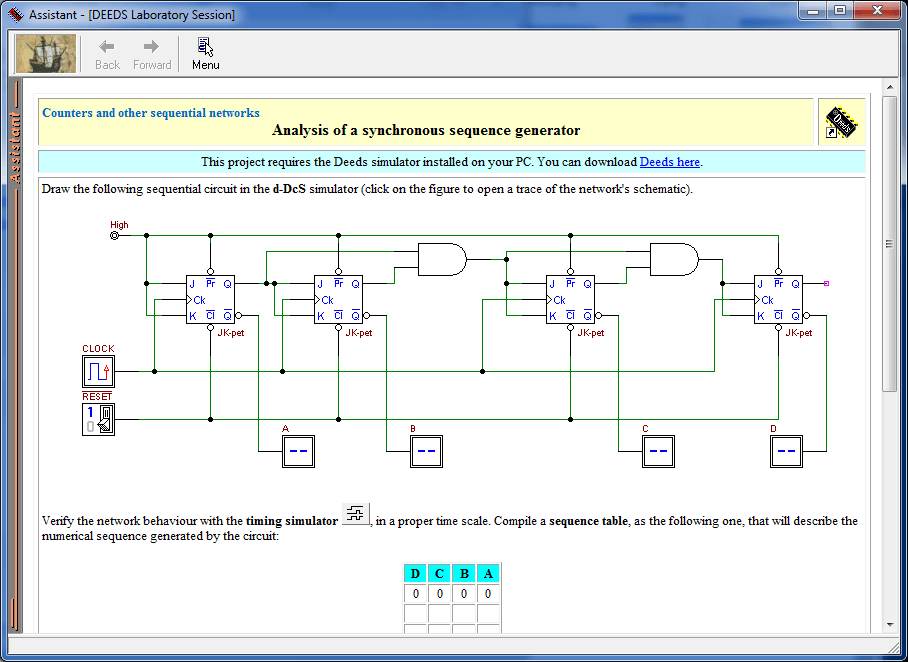 Deeds - Digital Electronics Education and Design Suite - Screenshot #6