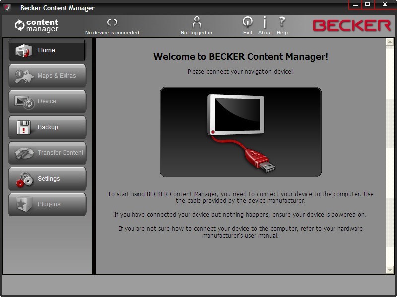 becker content manager deutsch download