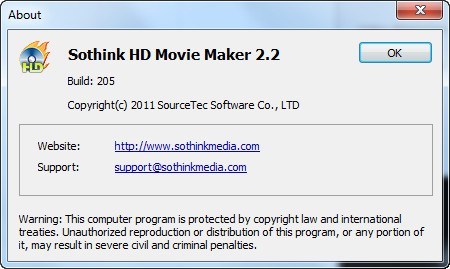 Sothink HD Movie Maker - Screenshot #5