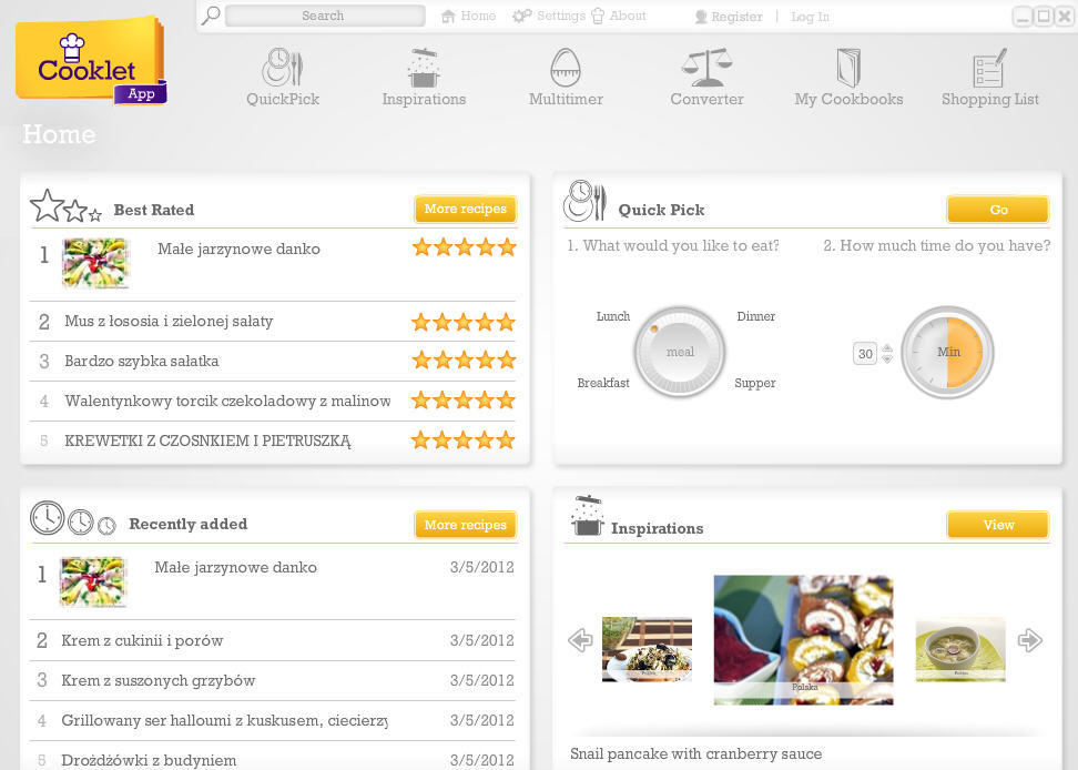 CookletApp - Screenshot #2