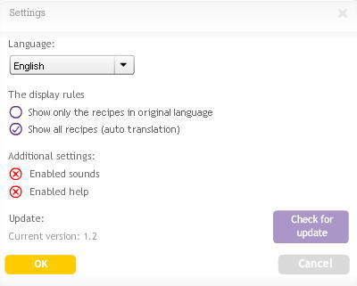 CookletApp - Screenshot #1