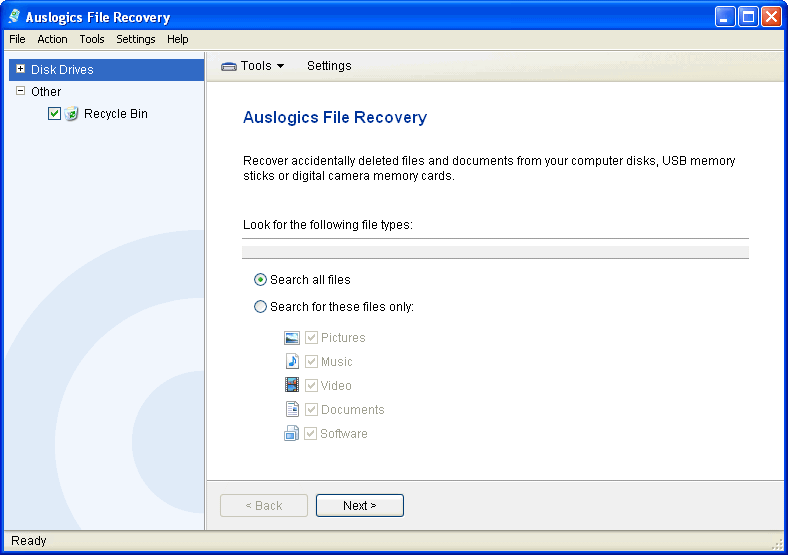 Auslogics File Recovery - Screenshot #31