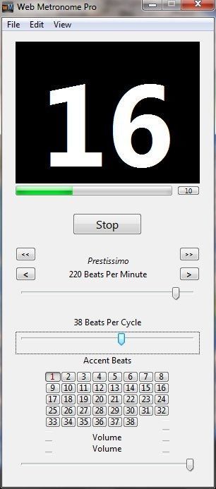 Web Metronome - Screenshot #3