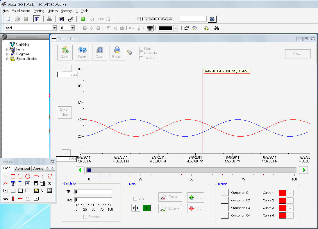 Visual I/O download for free - SoftDeluxe