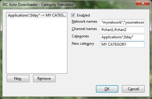 IRC Auto Downloader - Screenshot #1