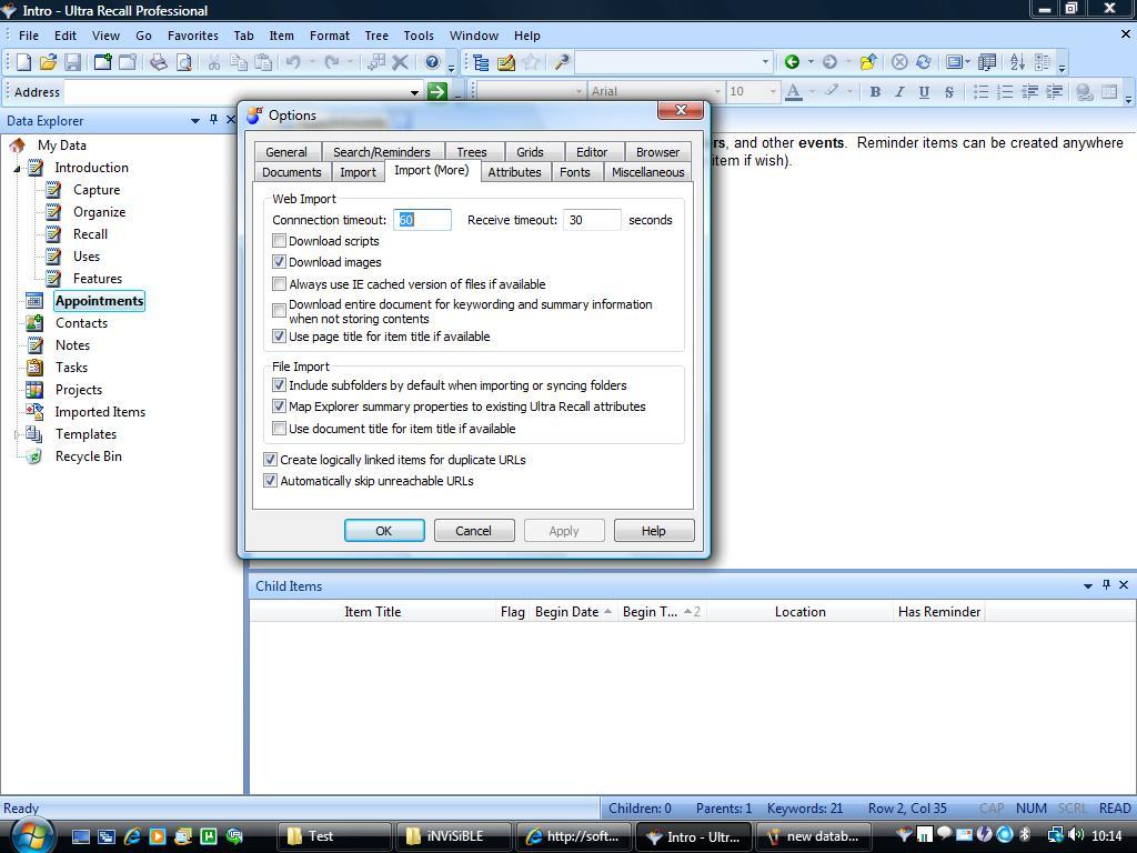 Ultra Recall Software Ultra Recall Professional download for free - SoftDeluxe