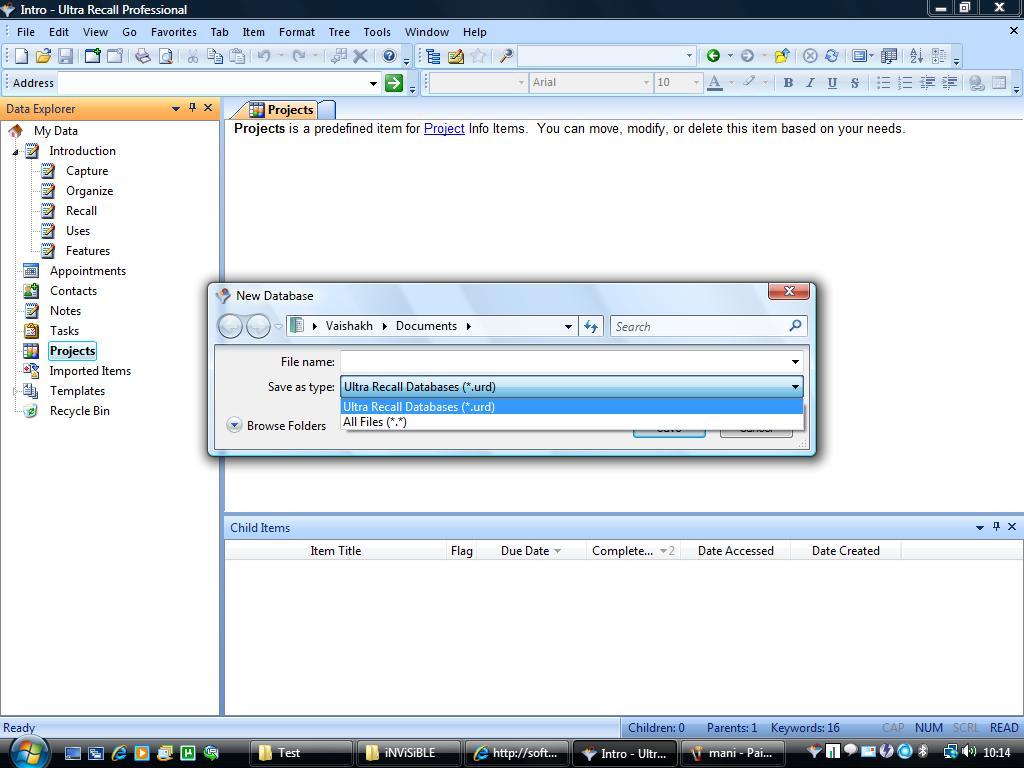 Ultra Recall Software Ultra Recall Professional download for free - SoftDeluxe
