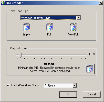 Bin Extender - Screenshot #3