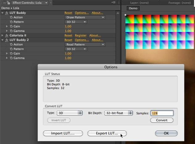 Magic Bullet LUT Buddy 64-bit - Screenshot #1