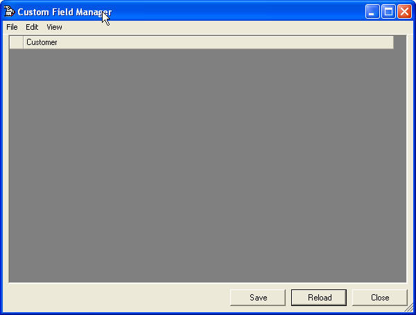 Custom Field Manager - Screenshot #1